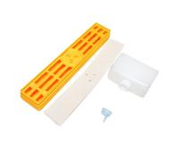 Jeerylow Outils de Traitement des Acariens de la Ruche Varroa, Dispositif à Libération Lente, Équipement Apicole pour Traiter les Acariens à L'Intérieur Du Couvercle