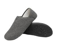 Jeesrt Balance House Shoes, Slip On Indoor Slippers for Women Men, Wide Toe Box, Anti-Slip Sole (Gray,40)