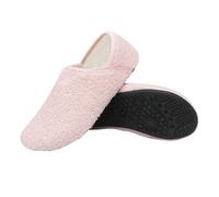 Jeesrt Balance House Shoes, Slip On Indoor Slippers for Women Men, Wide Toe Box, Anti-Slip Sole (Light pink,36)