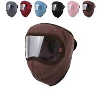 Jeesrt Winter Warm Fleece Windproof High-Definition Goggles (Brown)