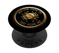 Jeet Kune Do JKD Arts Martiaux Mixtes Jun Fan PopSockets PopGrip Adhésif