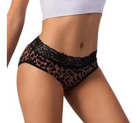 jefais-mapart - Culottes Menstruelles en fibres de bambou Léopard pour Flux Abondants et Fuites Urinaires Femmes - Culottes de Règles Ultra Absorbantes (75 ml), Hypoallergéniques et Écologiques (M)