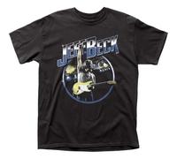 Jeff Beck on Stage Mens T Shirt Rock and Roll Music Band Tee Black