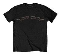 Jeff Beck - T-Shirt # L Black Unisex # Vintage Logo [Import]