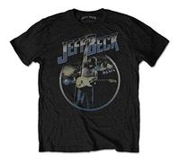 Jeff Beck - T-Shirt # S Black Unisex # Circle Stage [Import]