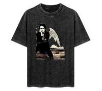 Jeff Buckley Angel Tour Concert Unisex T-Shirt Graphic Top Printed Tee Mens Black Shirt M