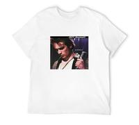 Jeff Buckley Grace Vinyl CD Poster Men's T-Shirt Unisex White Cotton Print Tee Shirts S