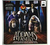 Jeff Danna - The Addams Family (Original Motion Picture Soundtrack) - Exclusive Limited Edition Black And White Split Colored Vinyl LP (Only 500 Copies Pressed)