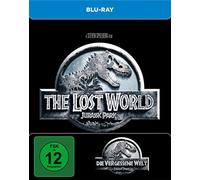 Jeff Goldblum,Julianne Moore,Pete Postlethwaite, - Jurassic Park 2-Vergessene Welt-Blu-Ray-Steelbo