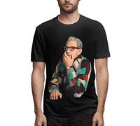 Jeff Goldblum Men's T-Shirt Fashion Short Sleeve Black S