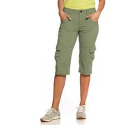 Jeff Green Marla Pantalon cargo léger élastique à séchage rapide pour femme - Couleur : vert Lichien profond - Taille : 38