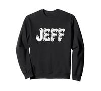 Jeff Halloween Monstres - Nom personnalisé Word Art Sweatshirt