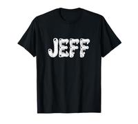 Jeff Halloween Monstres - Nom personnalisé Word Art T-Shirt