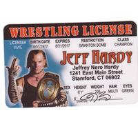 Jeff Hardy Wrestling Permis de conduire fantaisie (HHH) / fausse identification pour la WWF WCW WWE FanF