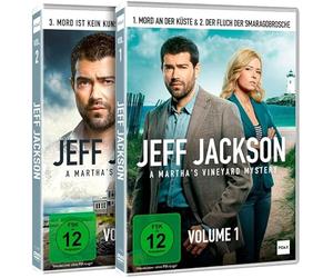 Jeff Jackson (A Martha's Vineyard Mystery) Die vier spannenden Kriminalfälle nach den Romanen von Philip R. Craig mit Jesse Metcalfe (bk: Desperate Houswives und Dallas)