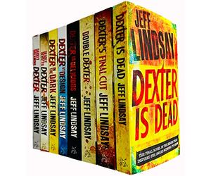 Jeff Lindsay Dexter Collection 8 Books Set With Gift Journal (Dexter Is Dead, Dexter Final Cut, Double Dexter, Dexter is Delicious, Dexter by Design, ... devoted Dexter, Darkly Dreaming Dexter)