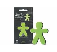 JEFF Mr & Mrs Diffuseur De Voiture, Désodorisant Voiture, assainisseur d'air pour Voiture en Plastique; Soft Green; Scent: Lemon & Orange