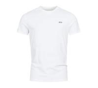 JEFF T-shirt JFCayson pour homme en 100 % coton avec col rond | T-shirt d'été pour homme, blanc cassé, L