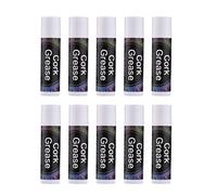 Jeffergarden 10 PCS Saxophone Clarinette Flûte Liège Graisse Tube De Nettoyage et Soins Produit Lubrifiant Blanc Vaseline pour Instruments À Vent (multicolore)