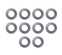 Jeffergarden 10 Pièces Roulements à Billes de Poussée élevée Roulements Axiaux pour Crochets de Grue Pompes à Eau Construction en Acier de Précision 10 Mm à 25 Mm de Diamètre Intérieur Machines à