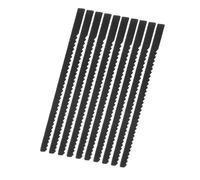 Jeffergarden 10 Pièces Z060 Lames de Scie Sauteuse, Matériau en Fer, Lames de Sciage Efficaces pour Mini Pièces de Coupe de Scie Sauteuse, pour les Amateurs de Bricolage
