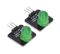 Jeffergarden 10Pcs Module LED Module d'éclairage LED Décoratif Ampoule à Puce Perle Haute Puissance 3,3 V-5 V pour Tube de Lampe Indicateur de Contrôle MCU avec Gradation PWM Installation Facile
