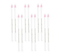 Jeffergarden 12 Pcs Marqueur de Tissu Stylos Effacés à Chaleur, Marqueurs de Tissu en Bois pour la Couture