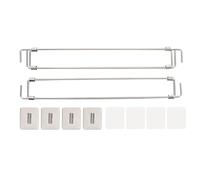 Jeffergarden 2 Barres de Réfrigérateur RV Set Rods de Tension de Réfrigérateur en Acier Inoxydable Réglable 12,44 Pouces à 22,63 Pouces pour Le Stabilisateur D'étagère sécurisé dans Les