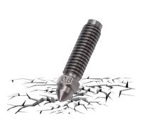 Jeffergarden 2 Pièces 0.6mm Buse D'imprimante 3D Remplacement en Acier trempé M6x25mm pour Imprimantes 3D Elegoos Centauris Carbone