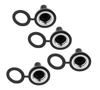 Jeffergarden 20 Pièces Capuchon d'interrupteur à Bascule de 12 Mm Couvercle de Botte en Caoutchouc avec Insert en Fer Couvercle de Poignée d'interrupteur isolé pour la Protection contre la