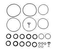 Jeffergarden 25013 Pompe à Filtre de Sable Pièces de Joint de Joint o Anneaux et Vannes à Libération d'air Kit de Réparation de Pompe de Piscine en Caoutchouc