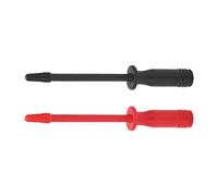 Jeffergarden 2PCS Sonde de Perçage Crochet de Test Multimètre PA Cuivre Acier Inoxydable Port de Connecteur 4mm CAT III 1000V 10A pour Test de Circuit de Réparation de Voiture et Utilisation de