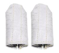 Jeffergarden 2PCS TIG Soudage Gardée Finger-Finger en Aluminium Isolation Couverture de Poche pour les Soudeurs Unisexe Glove Isolation Gardes