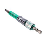Jeffergarden 3 en 1 Rallonge de Perçage, Support de Foret Magnétique à | Mécanisme de dégagement rapide, longueur de 110 mm pour une portée profonde, tige en alliage d\'aluminium, tâches