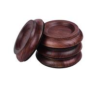 Jeffergarden 4pcs Piano Cup Anti Slip Eva Caster Pads pour Piano Vertical Protéger Les Planchers