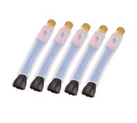 Jeffergarden 5pcs Brosse de Nettoyage de Soudure en Laiton pour le Nettoyant de Couture de Soudage en Acier Inoxydable et Processeur de Joint avec Conception Résistante à la Chaleur (M10)