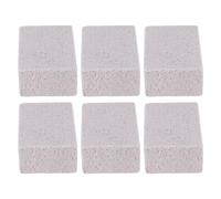 Jeffergarden 6pcs Piscine Péquette Pierre pour Nettoyage PVC Matériel Pumice Stone Toilet Bol Nettoyer pour Lavabo de Cuisine Tobe de Douche de Baignoire de Cuve de Lavabo (M)