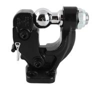 Jeffergarden 8 -Tonnen Combinaison Hitch, Pintle Hook Combination Hitch Return 2 in Ball for Motorhomes for Off-Road Vehicles