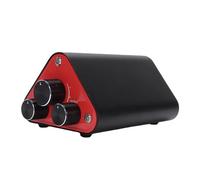 Jeffergarden Adaptateur Sonore HiFi à 2 Canaux avec Amplificateur Stéréo D'entrée USB AUX 50W pour Le Théâtre Domestique et Les Haut-parleurs en Plein Air (Prise UE)