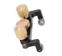 Jeffergarden Affûteur d'outils Manuel, Rouleau de Roulement, Structure en Alliage d'aluminium, Raboteuse de Ciseau à Bois, Affûteur de Lame Manuel pour les Projets de Bricolage du Bois