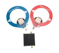 Jeffergarden Antenne à Boucle Intérieure AM MW SW pour Audio Domestique, Ensemble D'antennes Donut 2 Pièces pour Systèmes de Récepteur Vidéo Radio et Stéréo AV