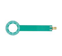 Jeffergarden Antenne de Sonde de Champ Proche PCB Vis Externe SMA Trou Intérieur Sonde de Champ Magnétique de Taille Moyenne pour Les Tests EMI avec Conception Compacte