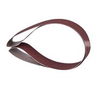 Jeffergarden Bande Abrasive 80 Bande Abrasive en Oxyde d'aluminium 760 X 25 Mm pour Ponceuse à Idéale pour le Travail du Bois et le Polissage des Métaux (180 mailles)