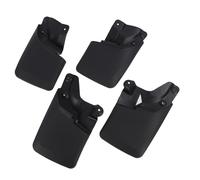 Jeffergarden Bavettes de Boue pour Voiture, 4 Pièces Noir Avant Arrière | Protège-roues pour le contrôle des débris routiers, les chemins de gravier pour routes mouillées hors route, l\'entretien