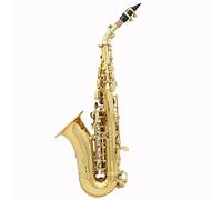 Jeffergarden BB Tone Soprano Saxophone avec des Gants de Boîtier Nettoyage Courteille de Tissu pour Jazz Rock Musique Classique (01)