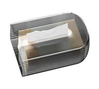 Jeffergarden Boîte à Mouchoirs Hygiéniques, Distributeur Mural en PET, Design de Luxe Léger pour Salle de Bain et Cuisine, Facile à Installer, Porte-mouchoirs Hygiénique