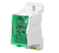 Jeffergarden Boîte de Distribution de Bornes Bloc de Rail DIN Boîtes de Jonction Montées en Câblage du Boîtier électrique Circuit de Commande de Puissance, Boîtier Ignifuge, Connecteurs en Laiton,