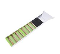 Jeffergarden Boîte D'écluse en Aluminium Pliant 40x15x35cm équipement de Panoramique en Or Compact avec Mousse Mineur pour la Prospection des Cours d'eau de la Rivière et la Récupération d'or