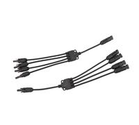 Jeffergarden Boostez Votre énergie Solaire avec Notre Kit Parallèle de Connecteur d'adaptateur de Fil d'outil Idéal pour Les Pièces et Accessoires 'énergie Solaire Wind Connectez-Vous avec