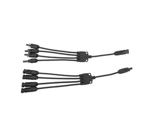 Jeffergarden Boostez Votre énergie Solaire avec Notre Kit Parallèle de Connecteur d'adaptateur de Fil d'outil Idéal pour Les Pièces et Accessoires 'énergie Solaire Wind Connectez-Vous avec